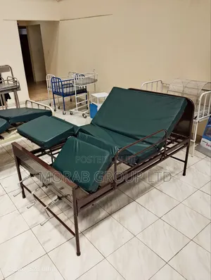 Hospital Bed Three Crank With Mattress