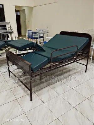 Hospital Bed Three Crank With Mattress