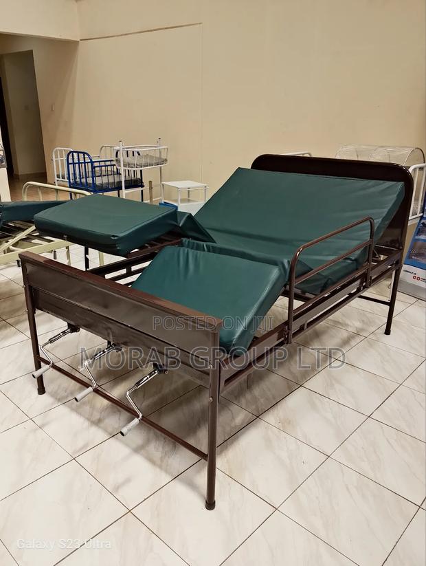 Hospital Bed Three Crank With Mattress - thumbnail 9