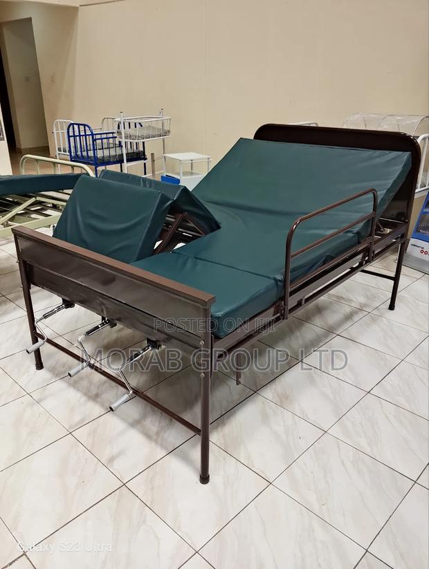Hospital Bed Three Crank With Mattress - thumbnail 10