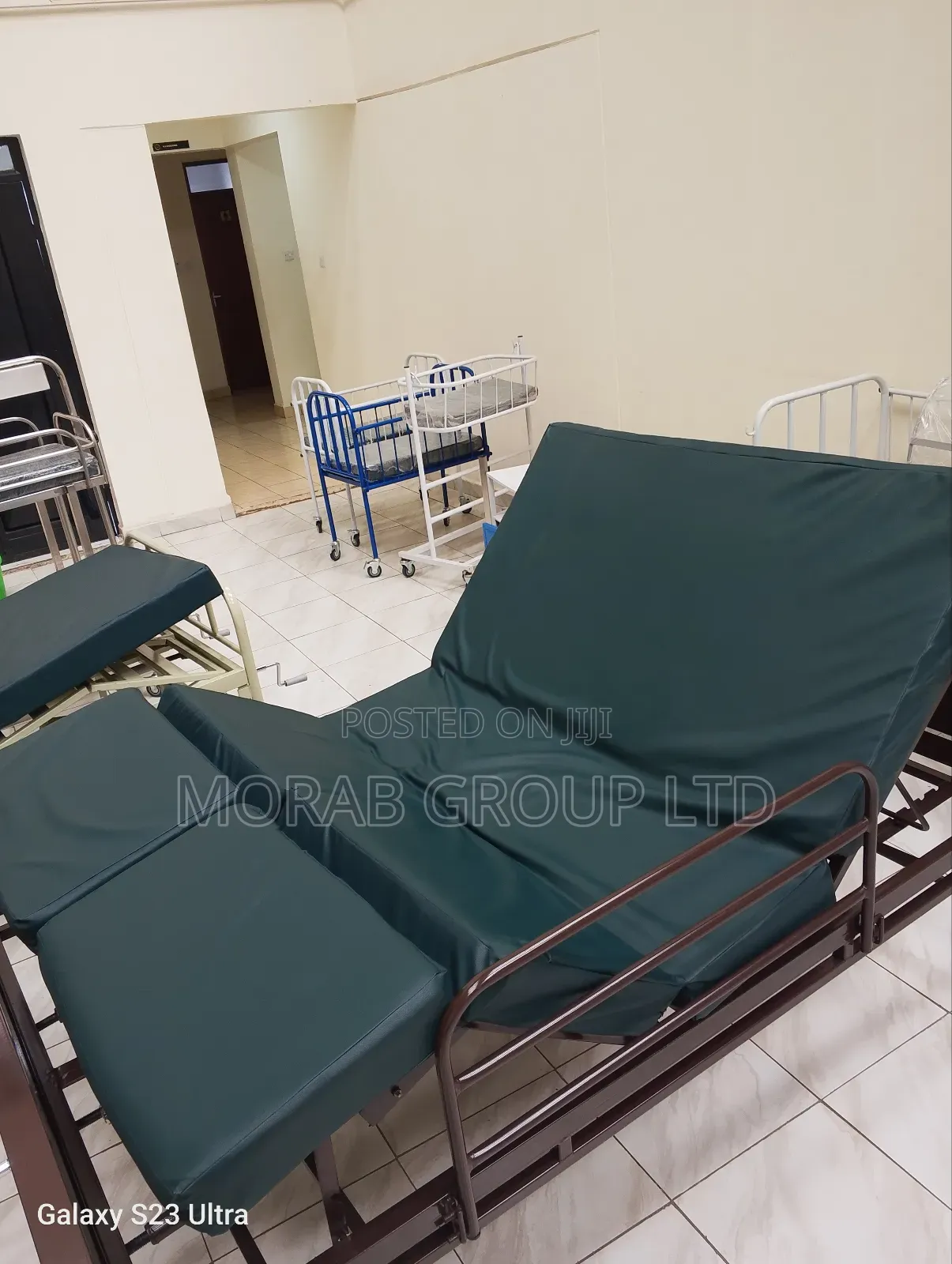 Hospital Bed Three Crank With Mattress