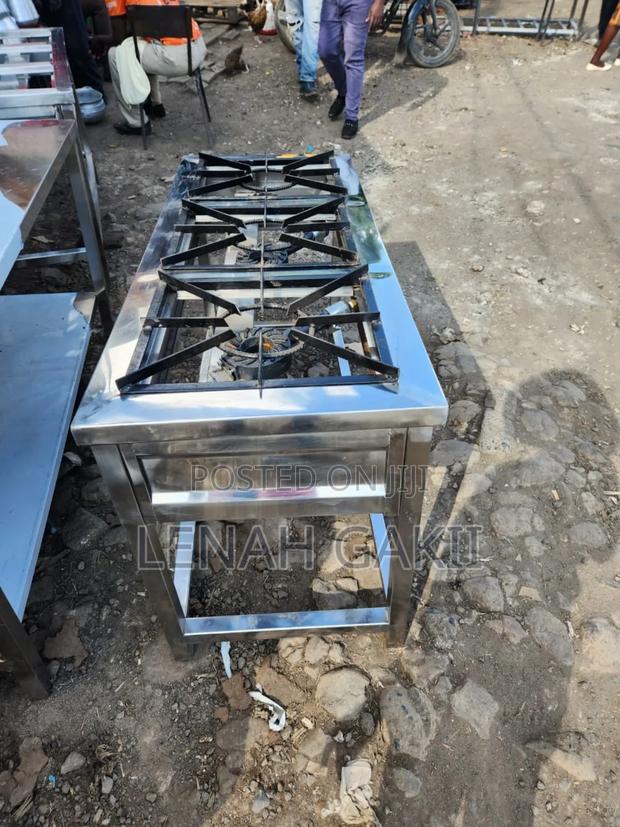 Three Burner Stainless Steel - main view