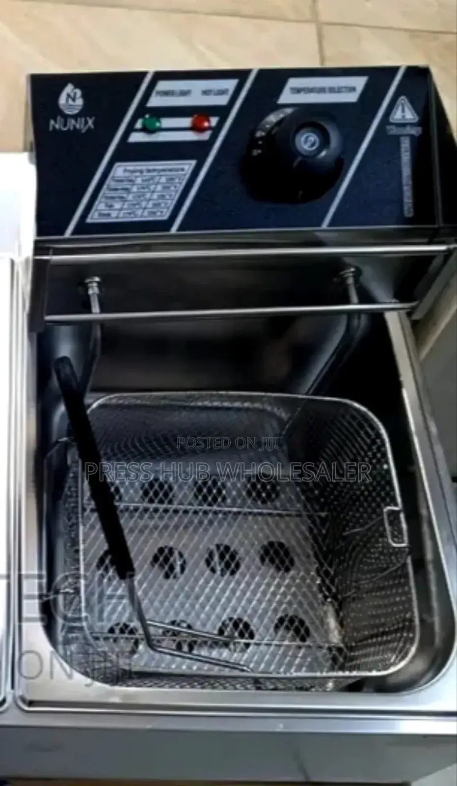 Nunix Electric Deep Fryer.