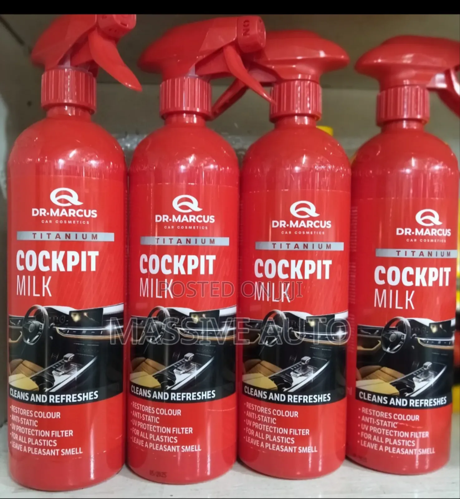 Dr Marcus Cockpit Milk Dashboard Cleaner