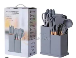 *19pcs Silicone Cooking Set* Available in Grey,Black and Green