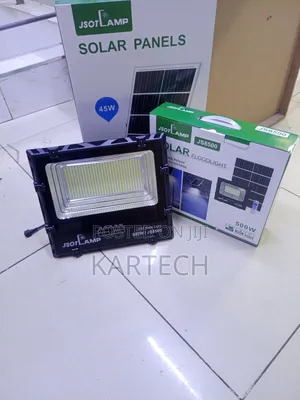 Jsot 500w Js8500 Ip67 Waterproof Solar Security Flood Light