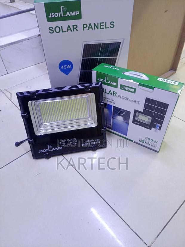 Jsot 500w Js8500 Ip67 Waterproof Solar Security Flood Light - main view