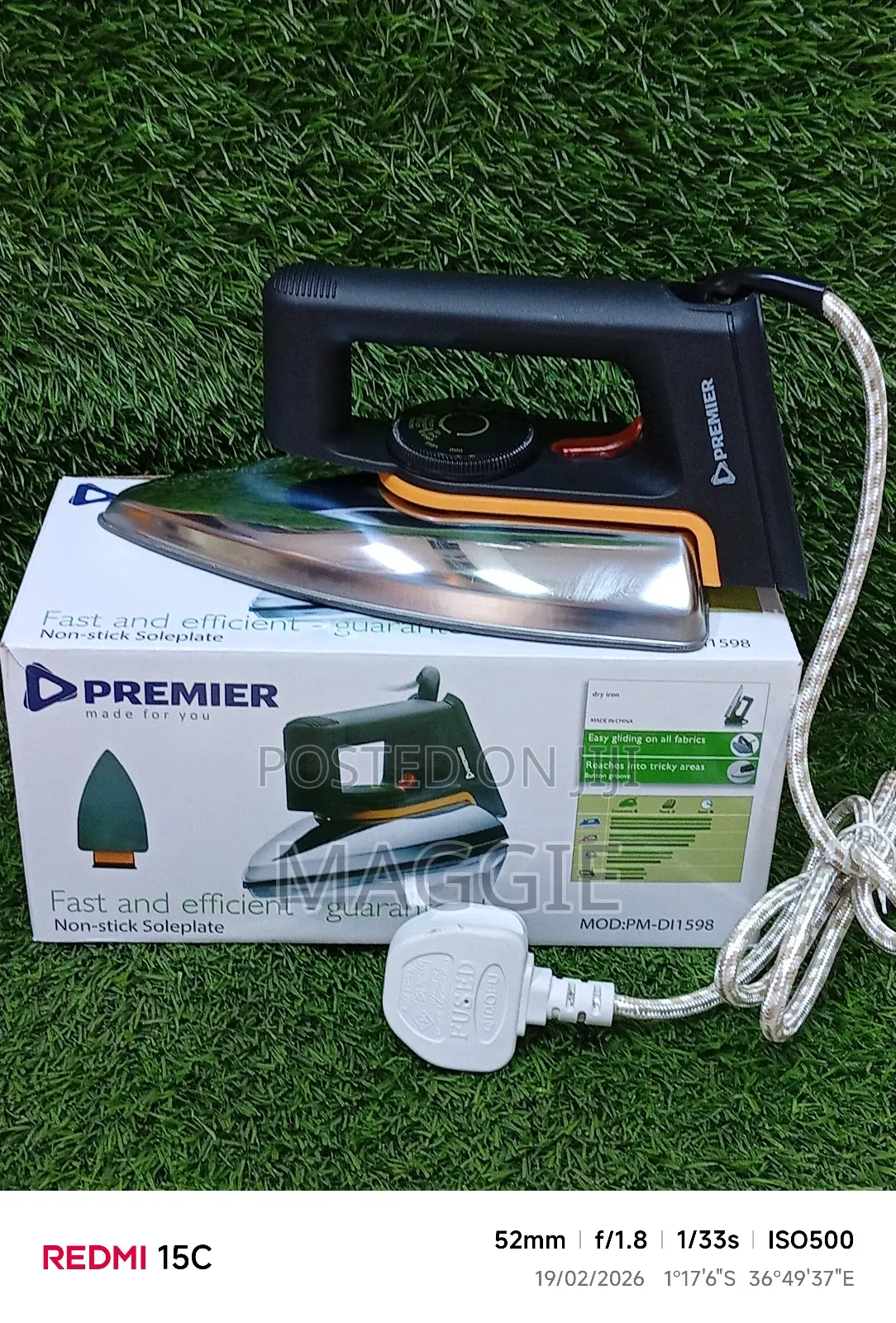 Iron Box, Premier Dry Iron Box