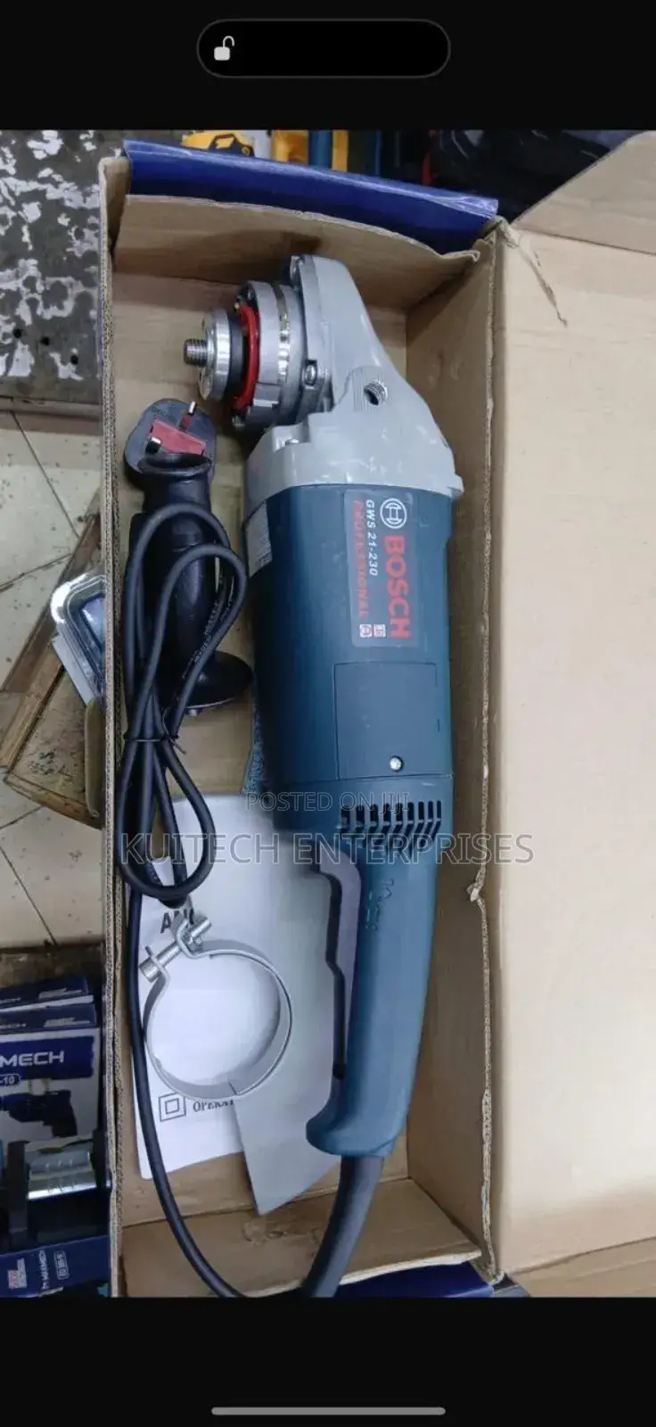 9" Bosch Grinder/ Electric Angle Grinder 2500w