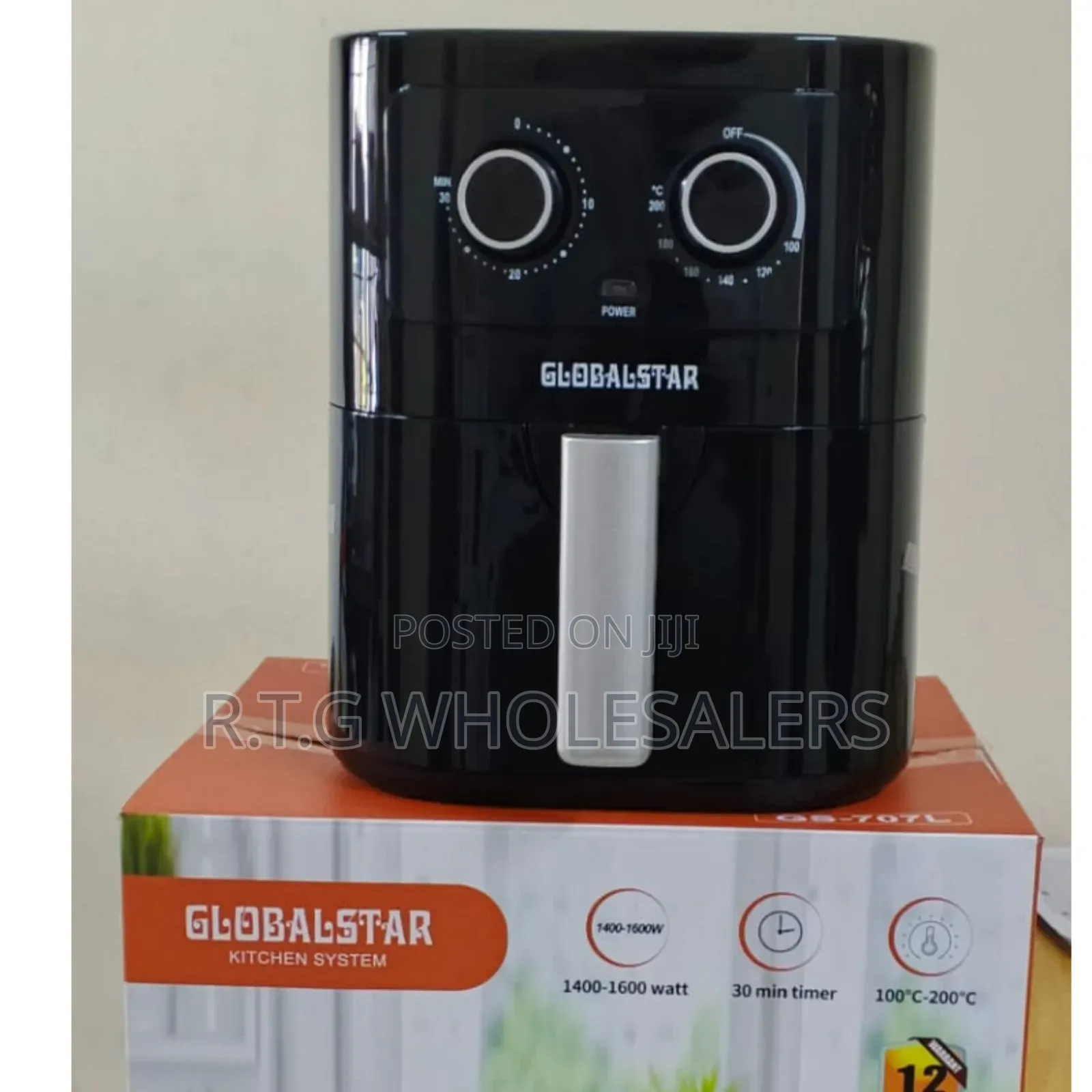 Globalstar 7-Litre Air Fryer – Fast, Easy, Oil-Free Frying