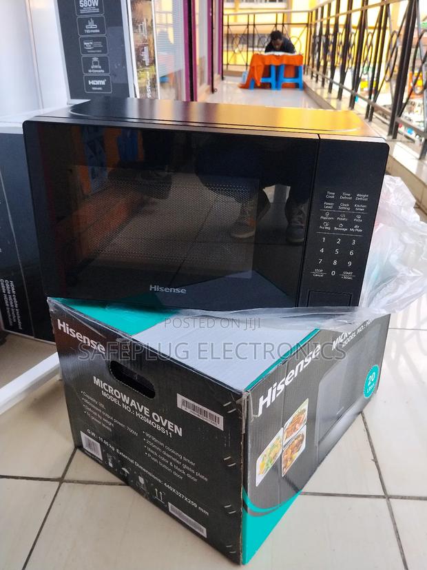 Hisense 20l Digital Microwave - Black | Quick Cook Energy Saving!" - main view