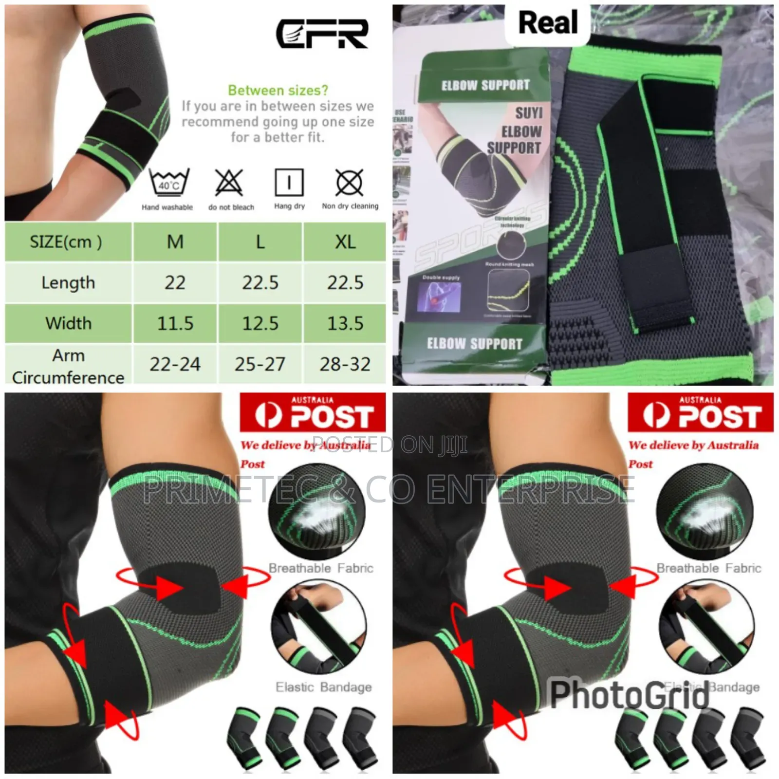 Elbow Support Wrap Now Available in 1 Colour