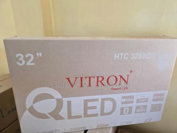 Vitron 32 Inches Qled Smart Frameless Tv