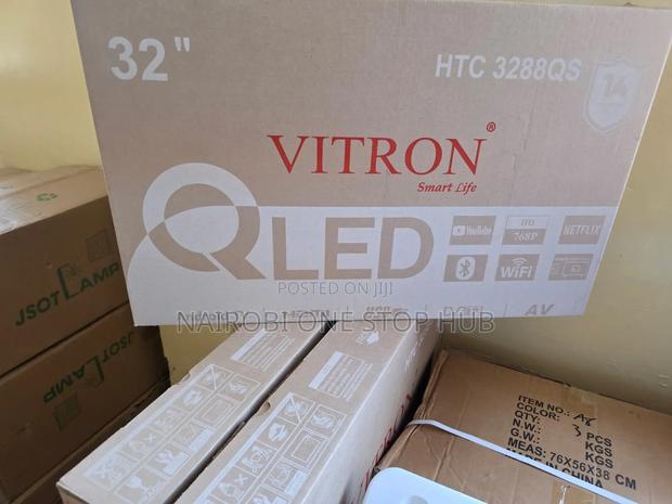 Vitron 32 Inches Qled Smart Frameless Tv - thumbnail 3