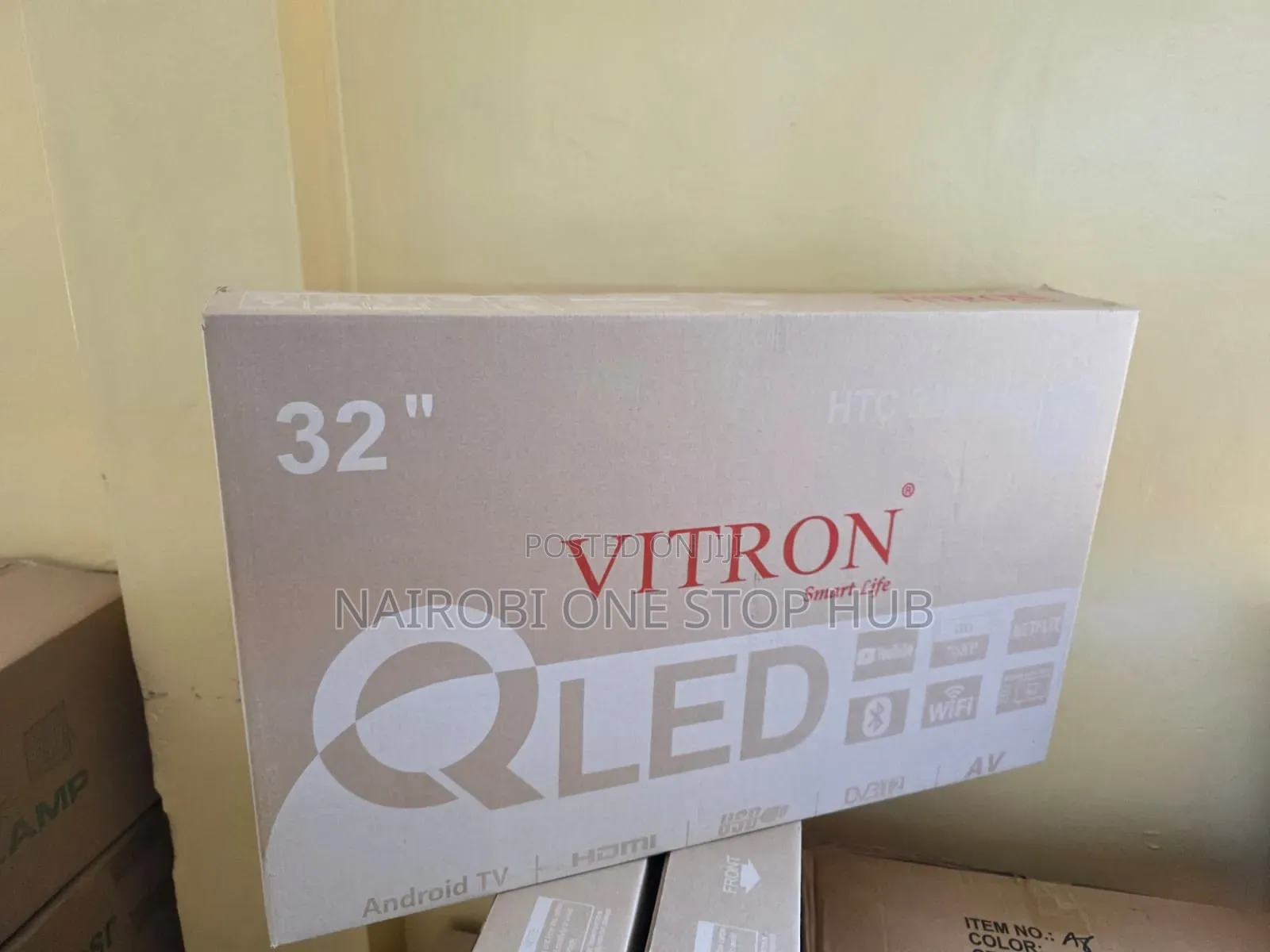 Vitron 32 Inches Qled Smart Frameless Tv