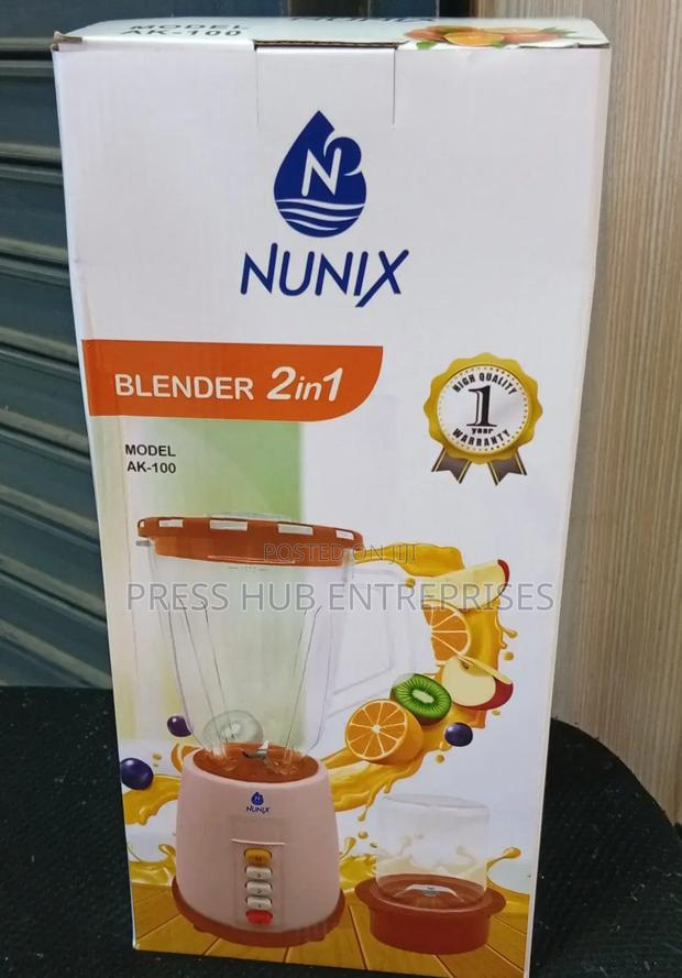 Nunix Ak-100 2-in-1 Blender ; - main view