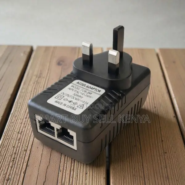 Easy to Carry 24v, 48v Poe Injector Power Over Ethernet Adapter