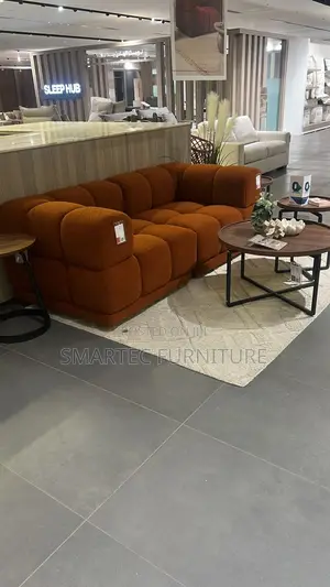 Smart Brown 3 Seater Sofa