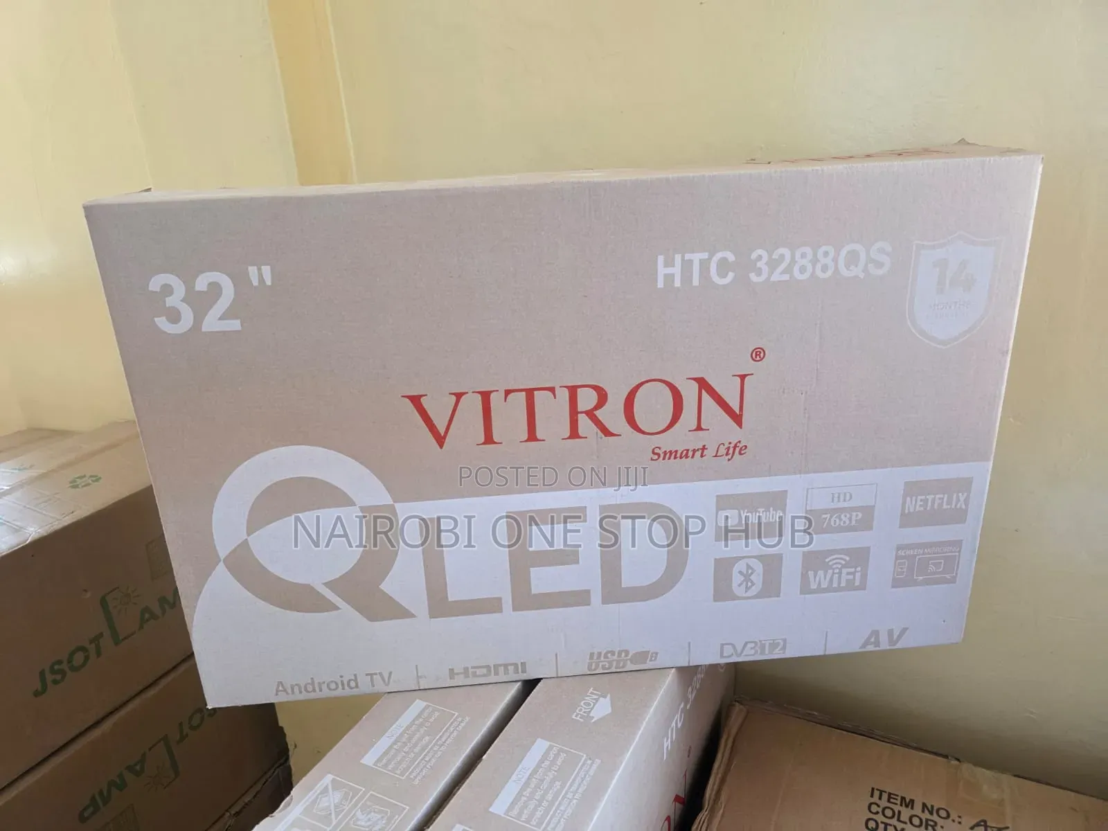 Vitron 32 Qled Smart Television With Bluetooth