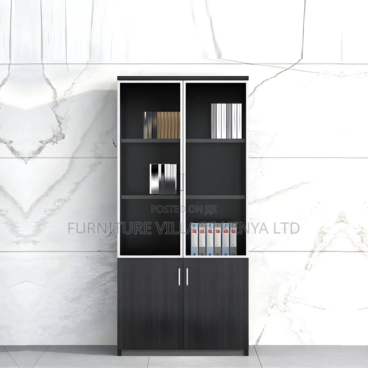 2-door Wooden Filing Cabinet