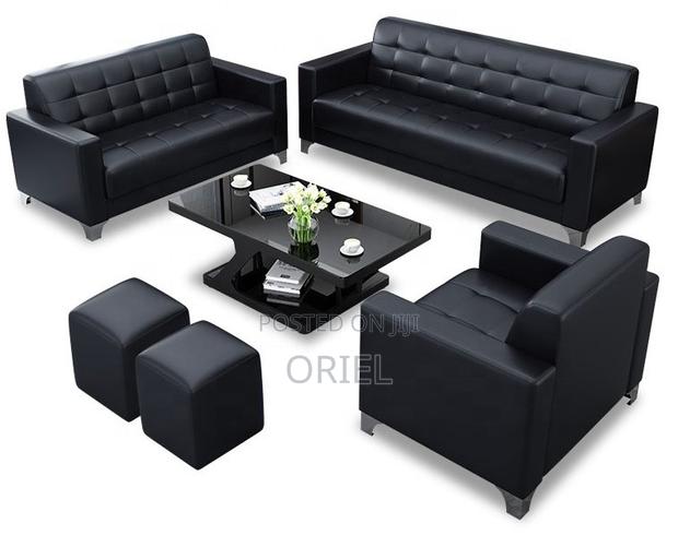 Modern Office Sofa : 5-Seater Executive Office Sofa - thumbnail 6