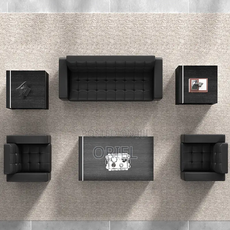 Modern Office Sofa : 5-Seater Executive Office Sofa