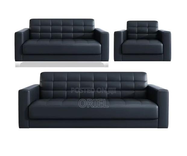 Modern Office Sofa : 5-Seater Executive Office Sofa - thumbnail 9