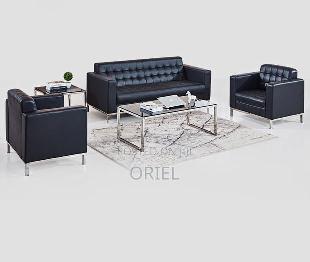 Modern Office Sofa : 5-Seater Executive Office Sofa - thumbnail 10