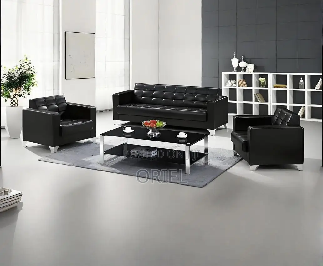 Modern Office Sofa : 5-Seater Executive Office Sofa