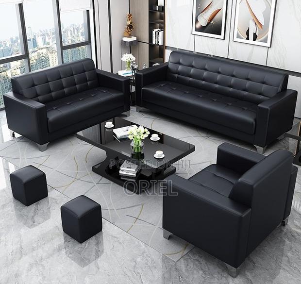 Modern Office Sofa : 5-Seater Executive Office Sofa - thumbnail 16