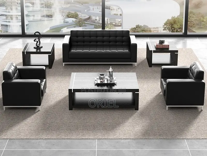 Modern Office Sofa : 5-Seater Executive Office Sofa
