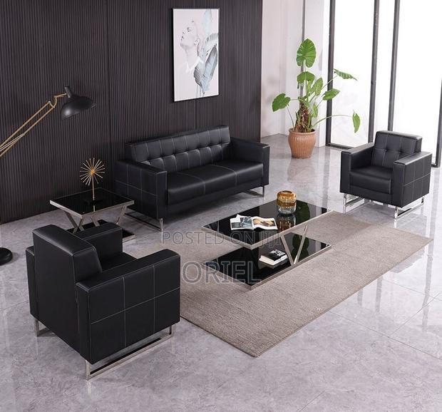 Modern Office Sofa : 5-Seater Executive Office Sofa - thumbnail 18