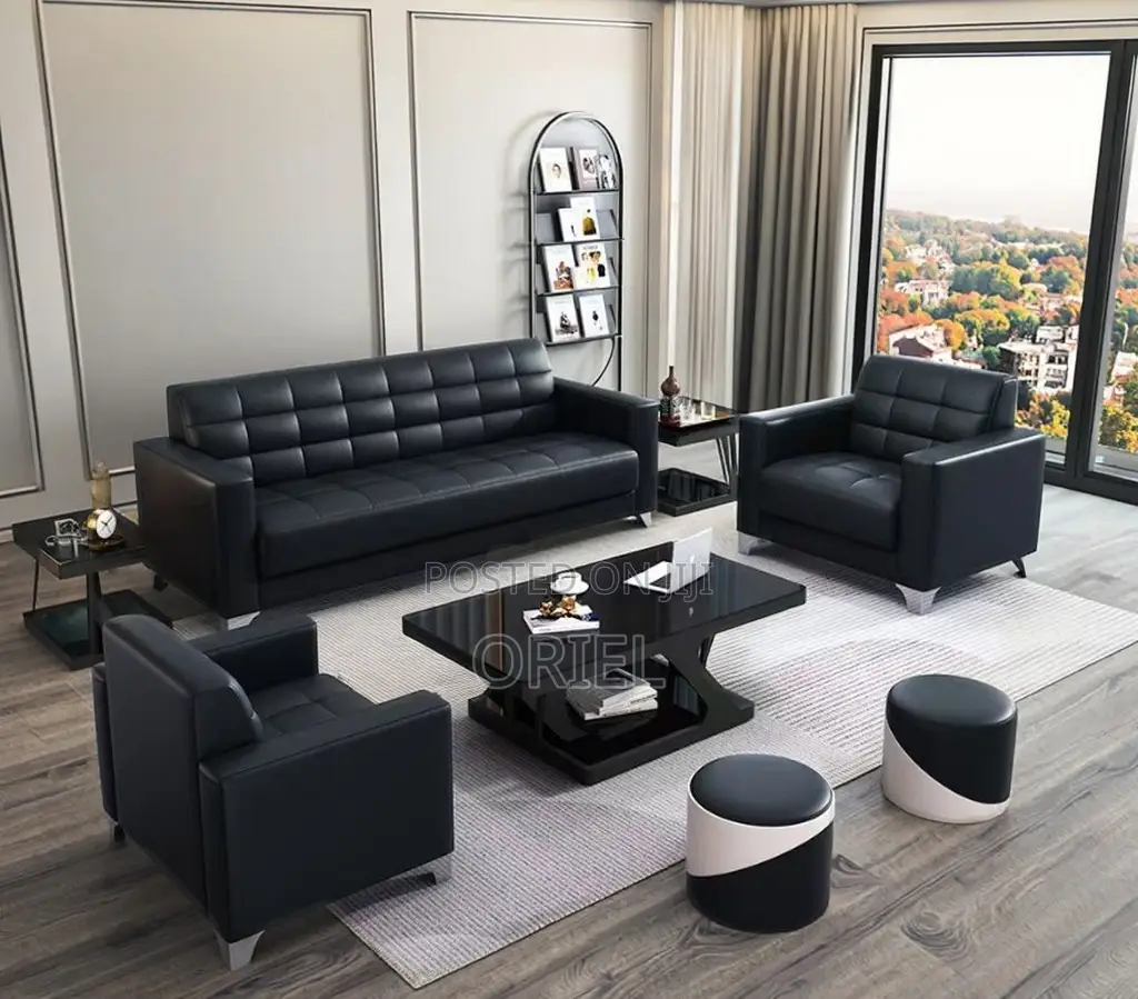 Modern Office Sofa : 5-Seater Executive Office Sofa