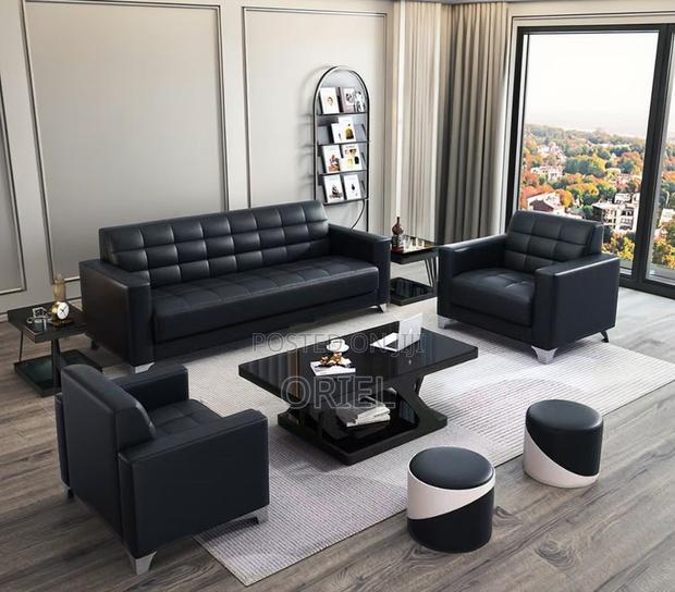 Modern Office Sofa : 5-Seater Executive Office Sofa - thumbnail 20