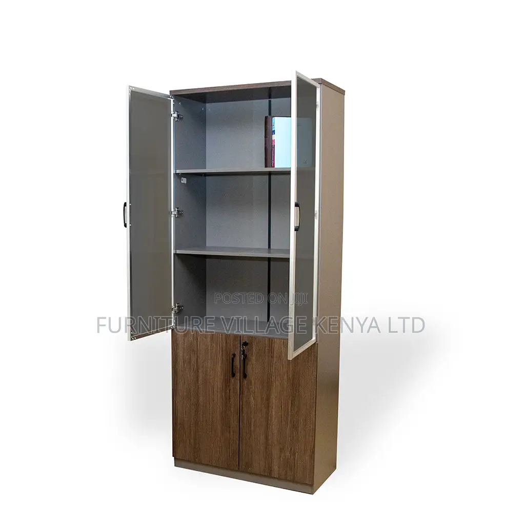 2-door Wooden Filing Cabinet