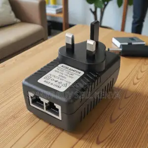 Simple to Connect 24v, 48v Poe Injector Power Over Ethernet Adapter
