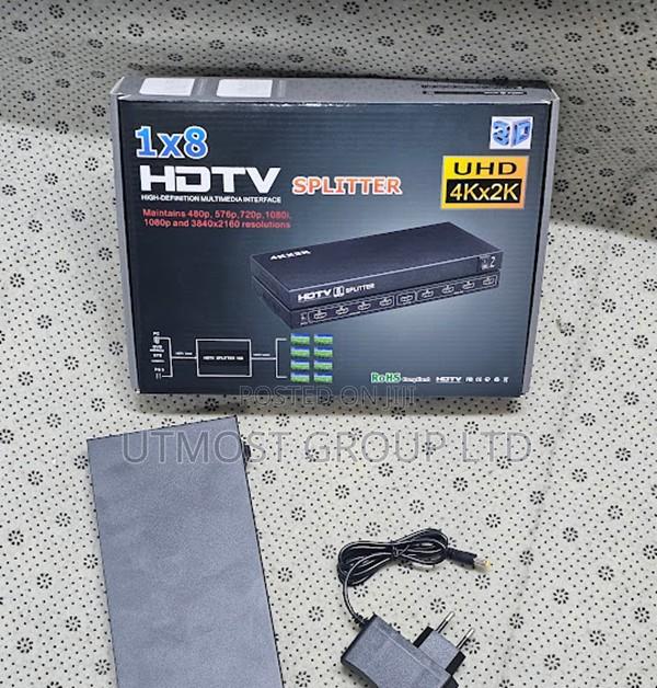 Hdmi 8 Port Splitter 1 Source 8 Screens - main view