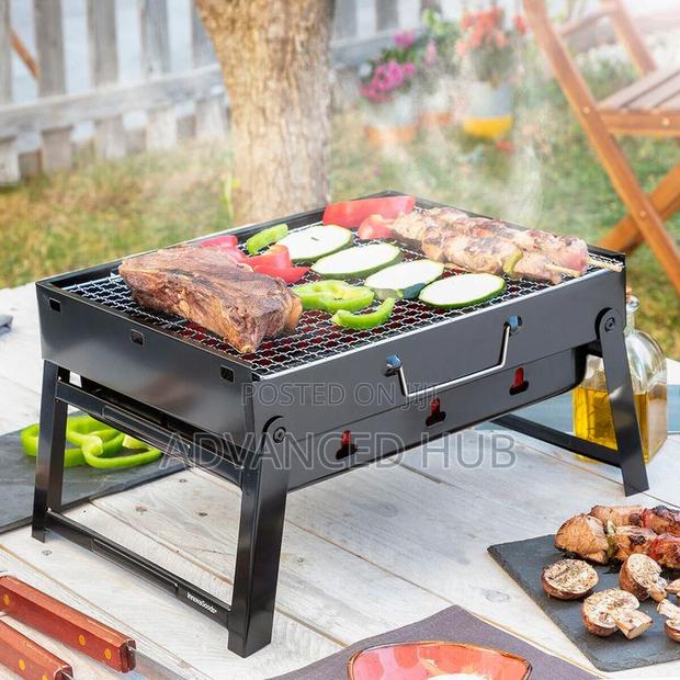 Foldable Portable Barbeque Charcoal Grill Tabletop - main view