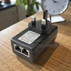 Plug and Play 24v, 48v Poe Injector Power Over Ethernet Adapter