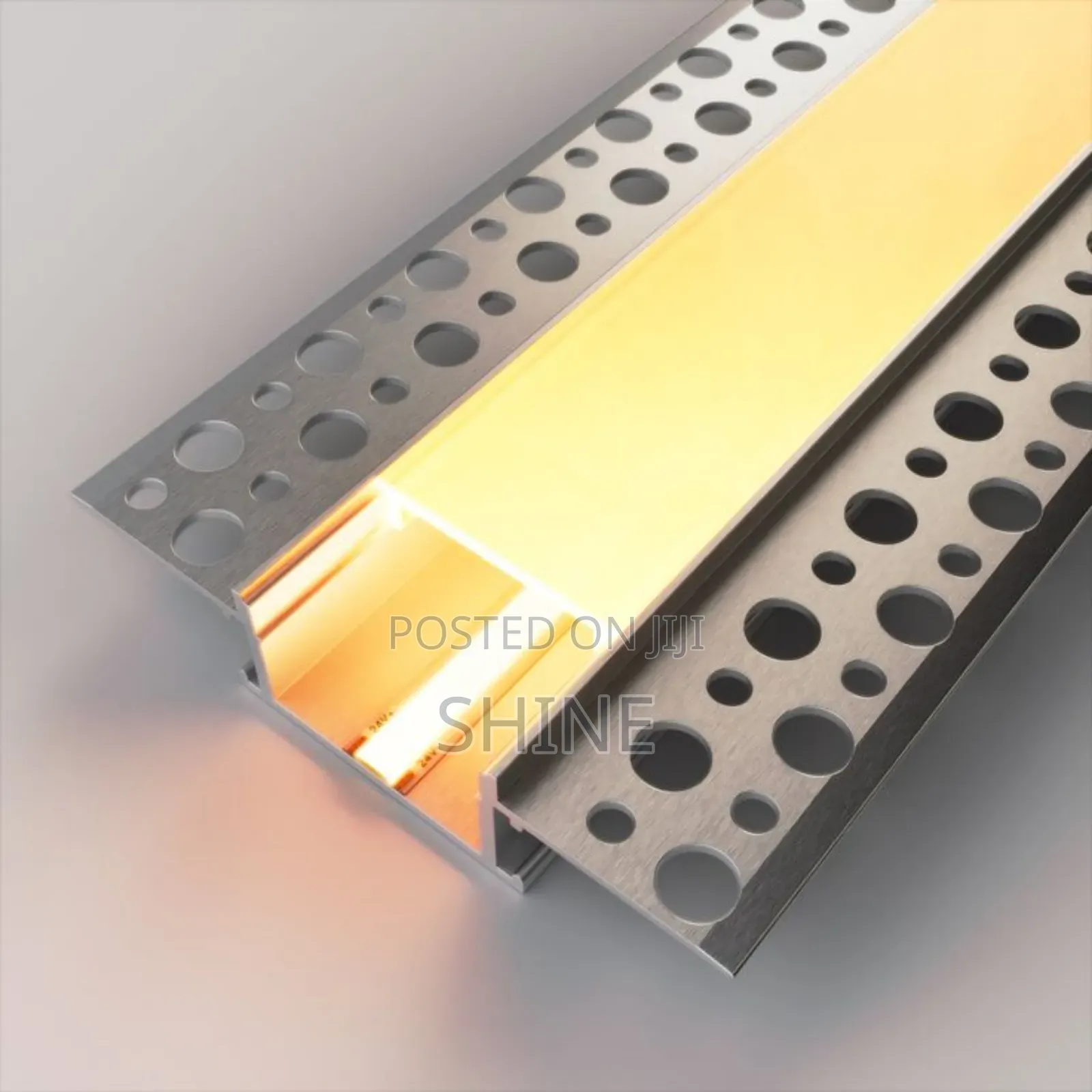 Perforated Aluminium Profile With Wings