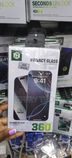 Spyro S24 Ultra Unlock Privacy Screen Protector With Hole - thumbnail 2