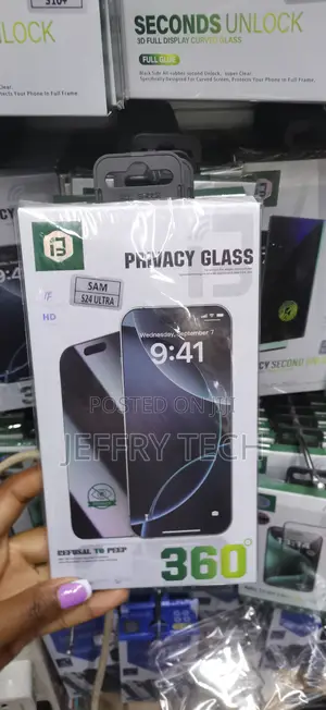 Spyro S24 Ultra Unlock Privacy Screen Protector With Hole