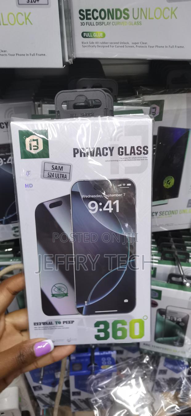 Spyro S24 Ultra Unlock Privacy Screen Protector With Hole - thumbnail 3