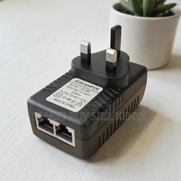 High Quality 24v, 48v Poe Injector Power Over Ethernet Adapter