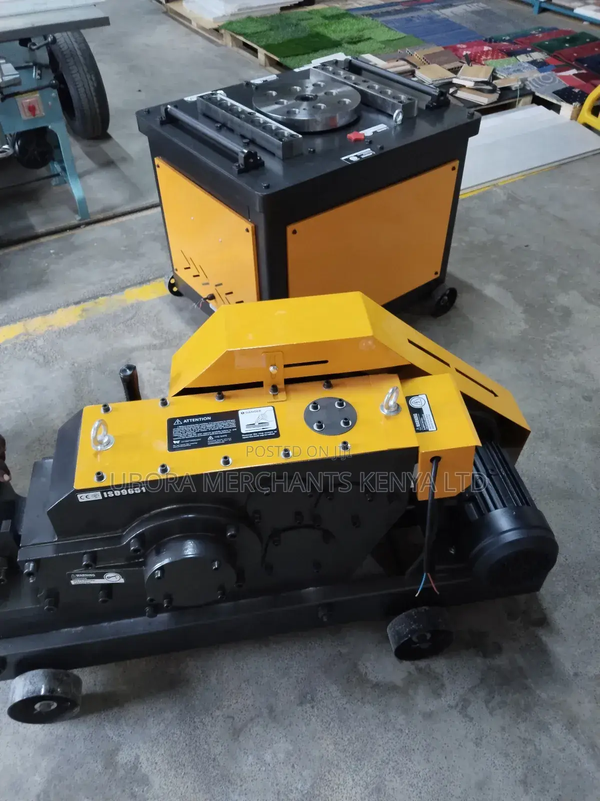 Electric Bar Bending and Bar Cutting Machine Combo