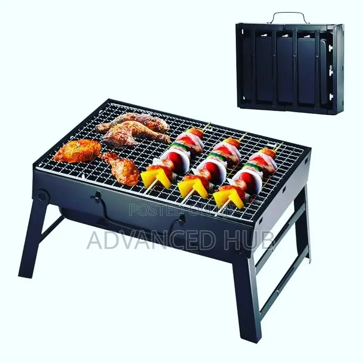 Foldable Portable Barbeque Charcoal Grill Tabletop