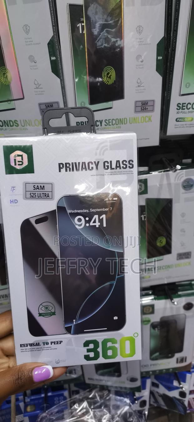 Scart Samsung Galaxy S25 Ultra Privacy Tempered Glass Screen Protector - main view