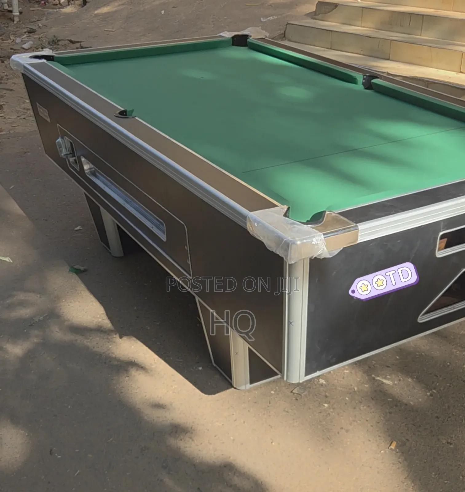 Pool Tables With Tip Chalk Stick Cloth Lock Model Tbg_65876_rj