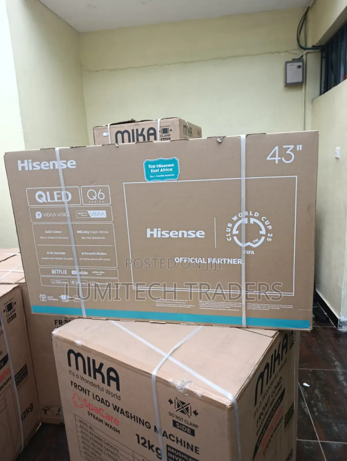 Hisense 43" Q6 Series Smart Qled Tv