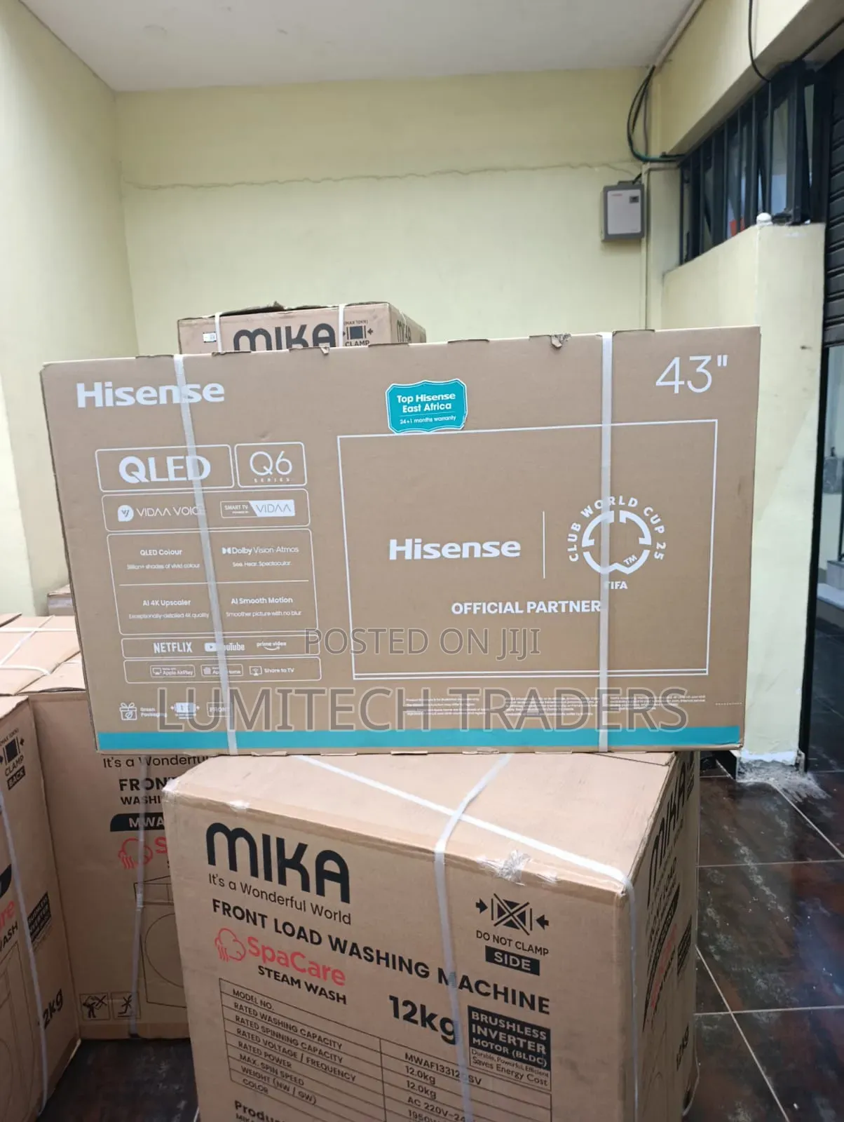 Hisense 43" Q6 Series Smart Qled Tv